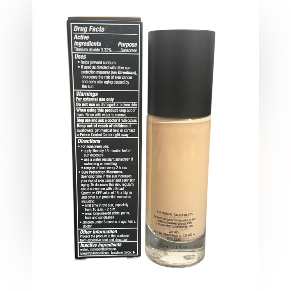 BareMinerals Barepro Performance Wear Liquid Foundation SPF 20 Aspen 04 1 fl.oz - Picture 3 of 4